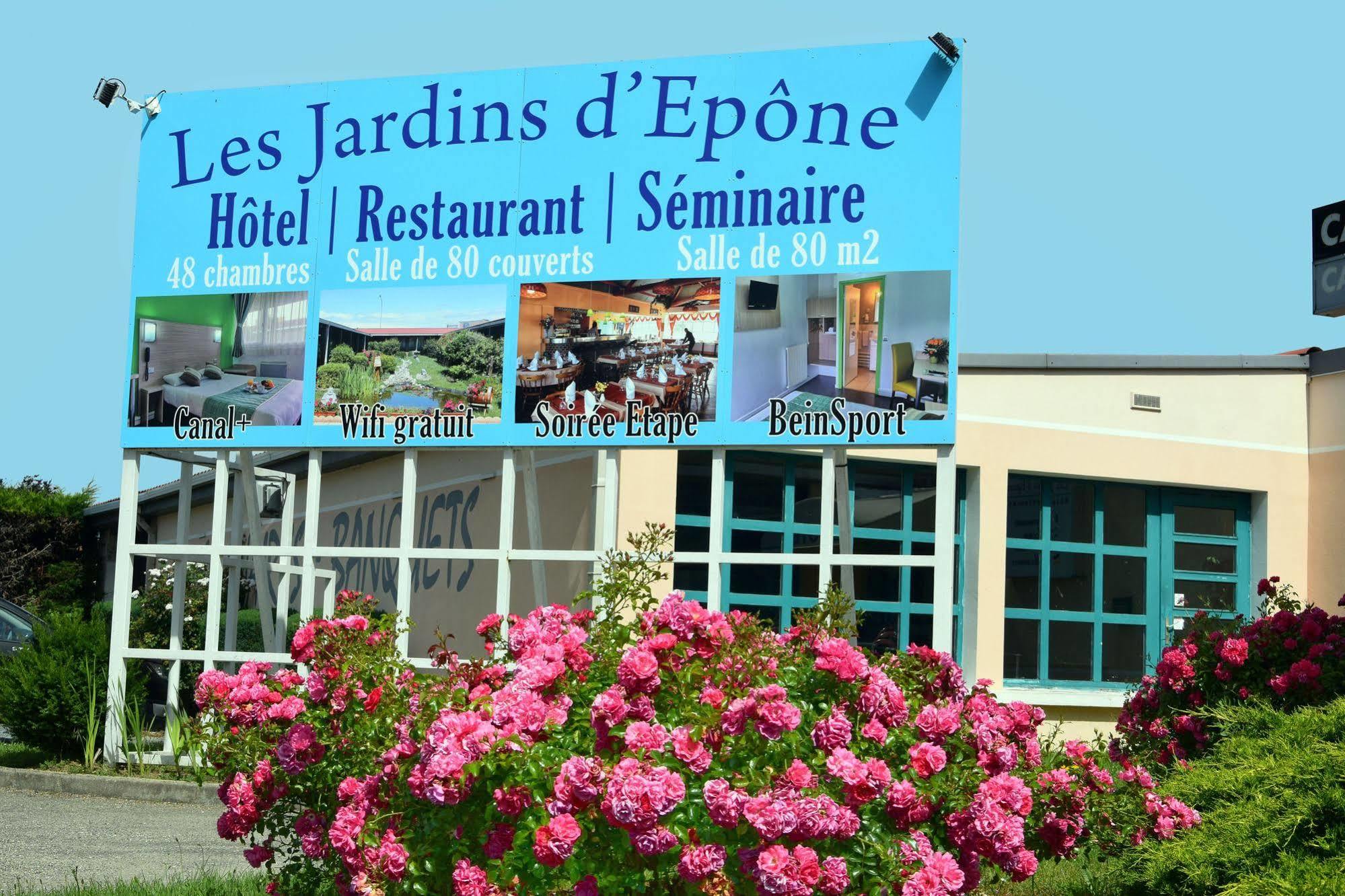 Hotel Restaurant Les Jardins D'Épône 외부 사진